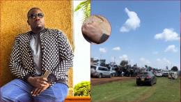Willis Raburu sustained minor injuries after being hit by a car.